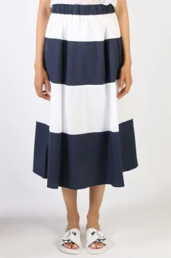 Bagruu Rani Skirt In Navy
