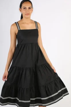 Bagruu Talika Dress In Black