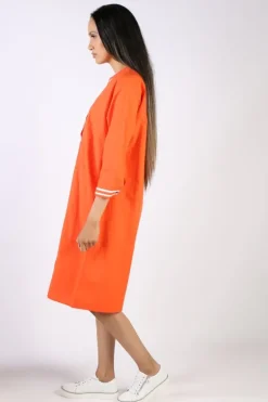 Bagruu Tikka Dress In Orange
