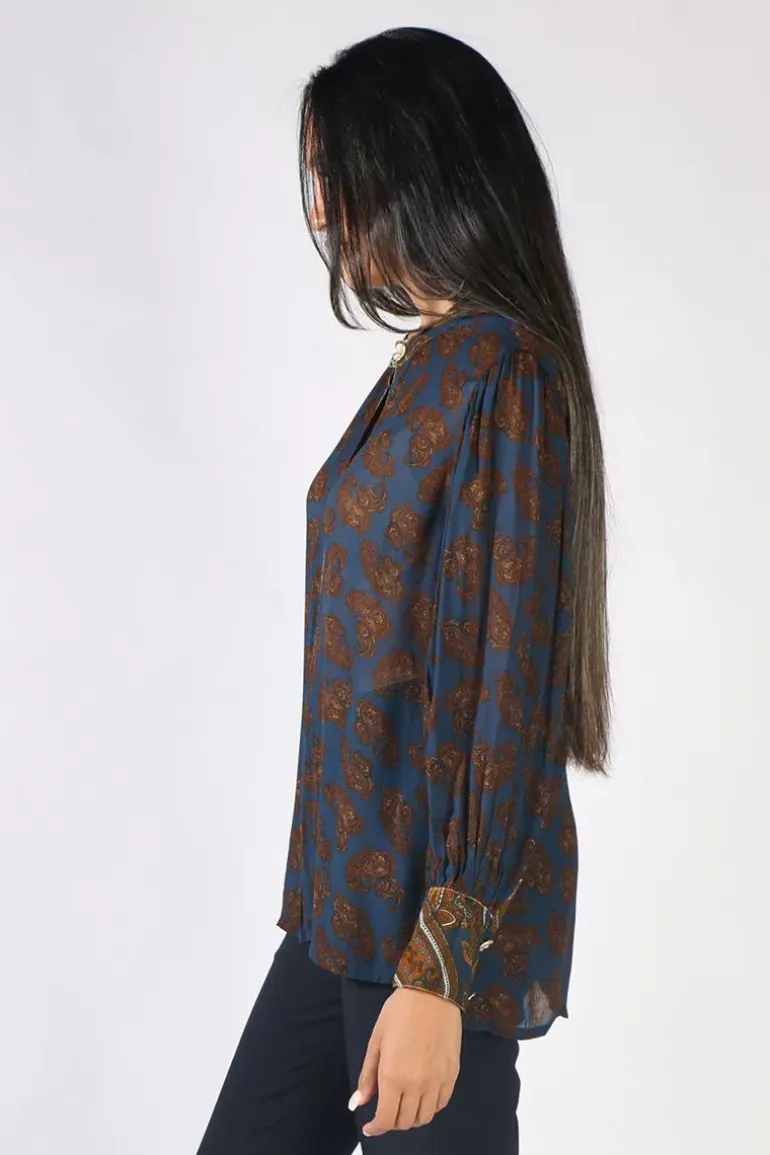 Baroque Top By Lania In Print