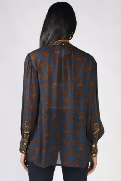 Baroque Top By Lania In Print