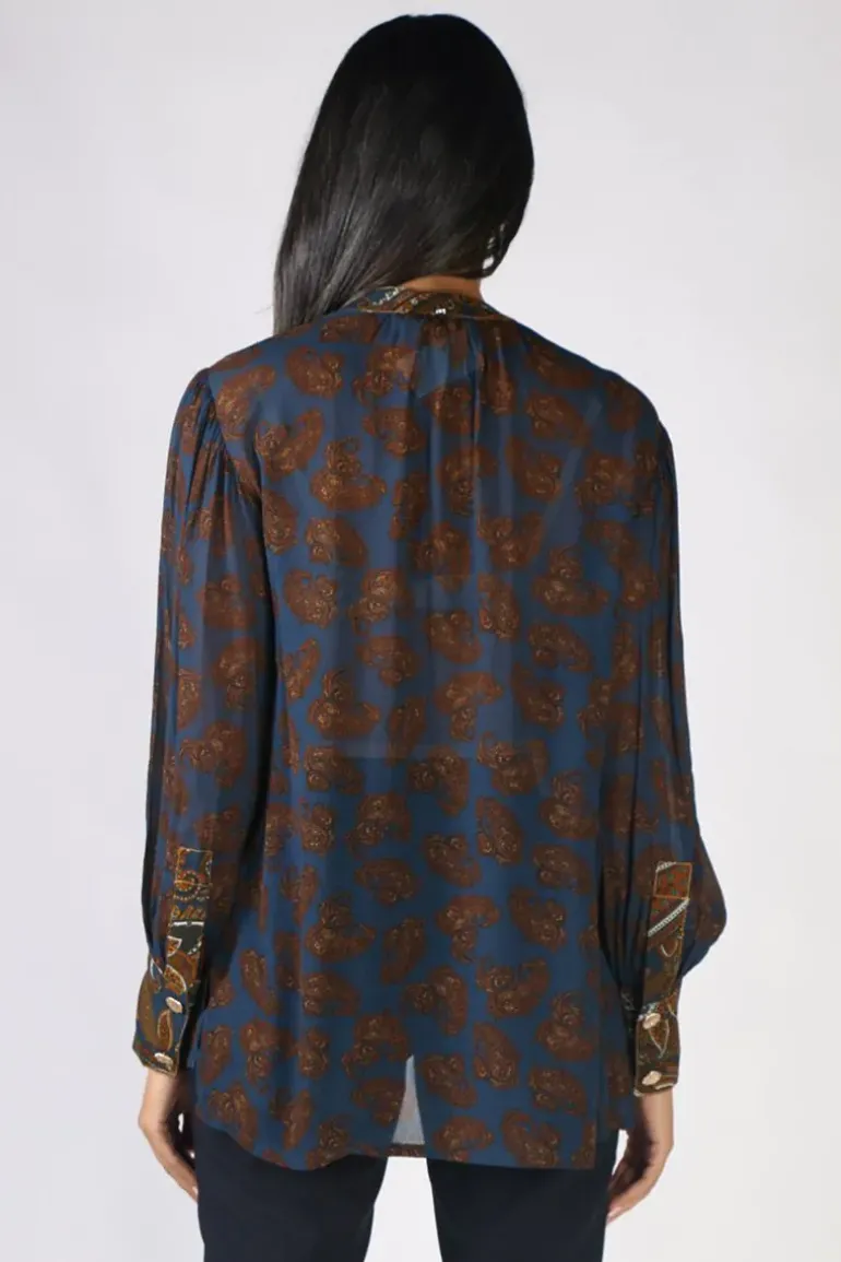 Baroque Top By Lania In Print