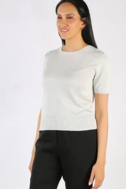 Bella Evening Jumper In Pearl
