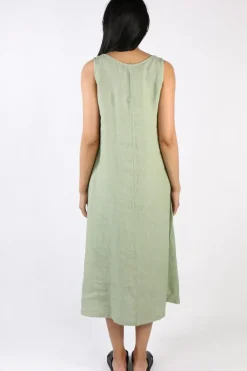 Blueberry Maxi Dress In Sage