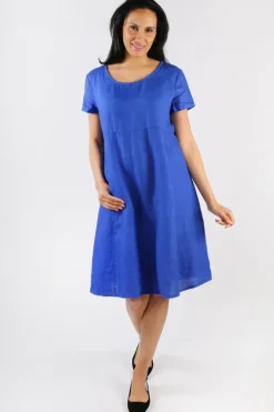 Blueberry Swing Dress In Royal