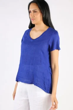 Blueberry Tee Top In Royal