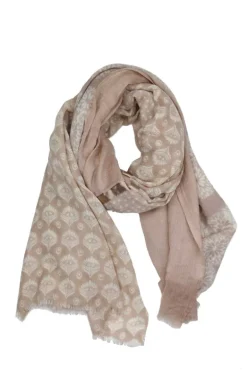 Bohemia Rosie Emilie Wool Scarves In Pink
