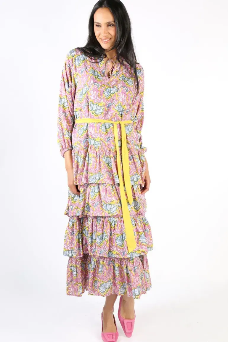 Boom Shankar Poppy Dress In Print