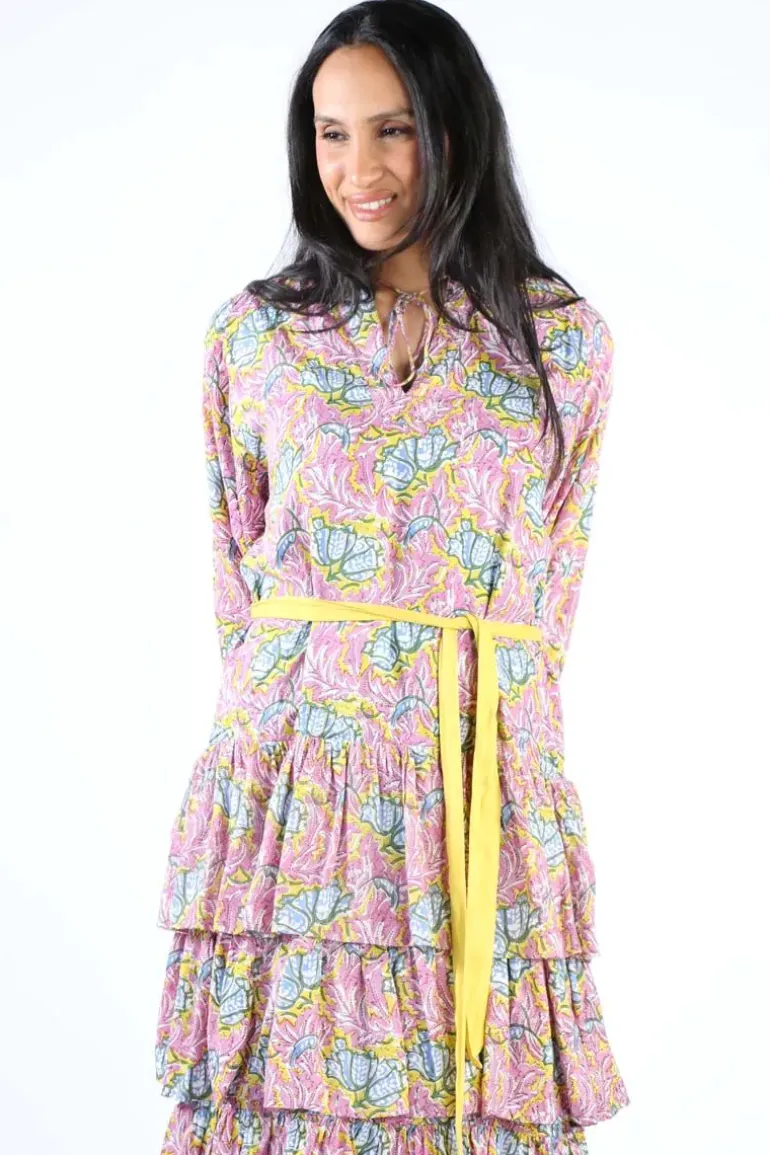 Boom Shankar Poppy Dress In Print