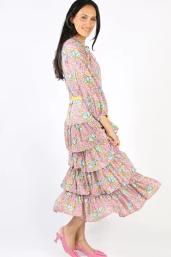 Boom Shankar Poppy Dress In Print