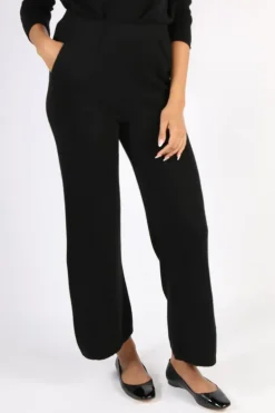 C & Co Classic Palazzo Pant In Black