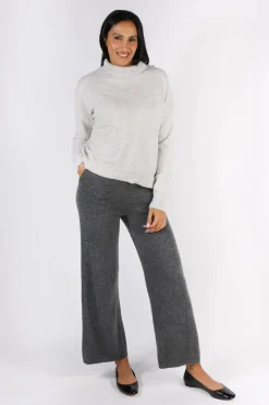 C & Co Classic Polo Jumper In Marle
