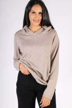 C & Co Heritage Hoodie In Donkey