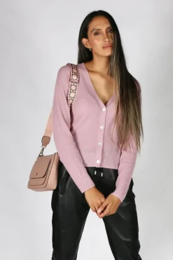 Cashmerism Cloud Cardi In Lilac