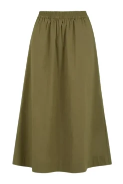 CC Heart Phoebe Skirt In Moss