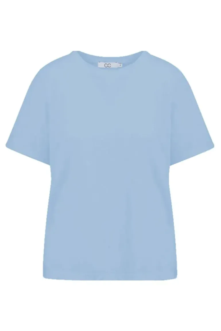 CC Heart Regular Tee In Powder