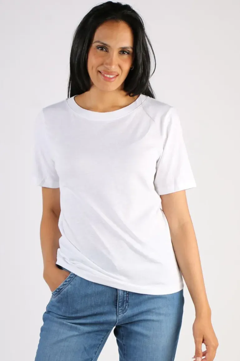 CC Heart Regular Tee In White