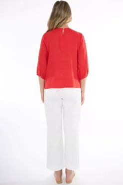 Center Seam Top In Poppy By Jump