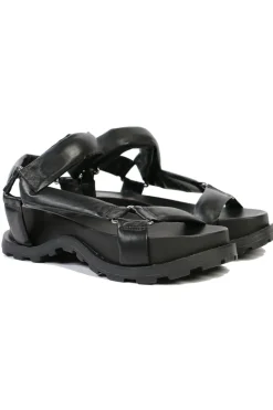 Chunky Leather Sandal By Carrano