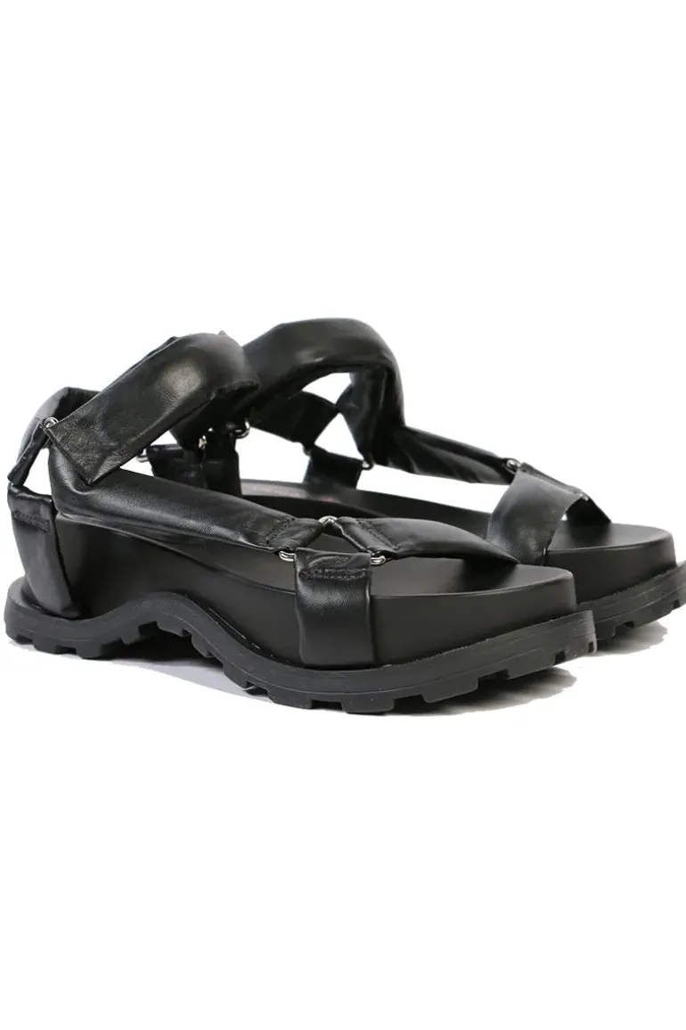 Chunky Leather Sandal By Carrano