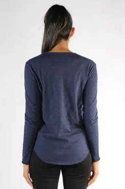 Cloth Paper Scissors Basic Tee In Navy