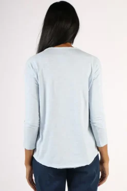Cloth Paper Scissors Demi Tee In Blue
