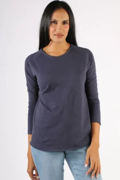 Cloth Paper Scissors Demi Tee In Navy