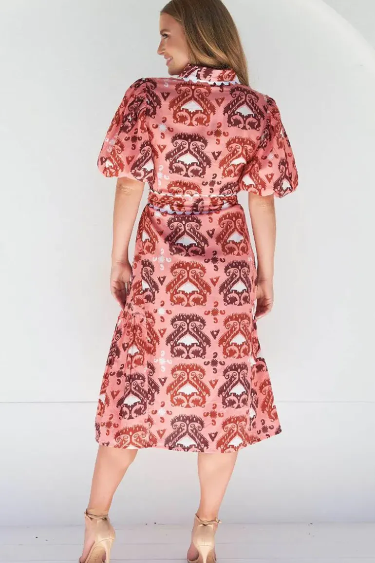 Collectivo Grace Dress In Multi