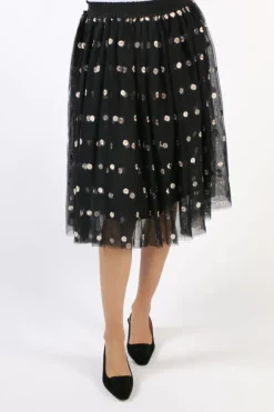 Coop I Love You Tutu Skirt In Black
