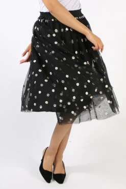 Coop I Love You Tutu Skirt In Black