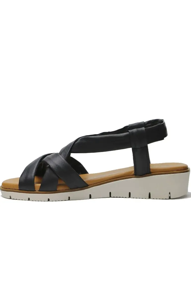 Criss Cross Sandal By Luxedixe In Black