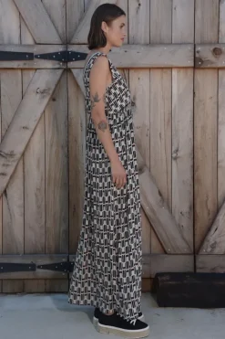 Curate Show Your Stripes Dress In Print