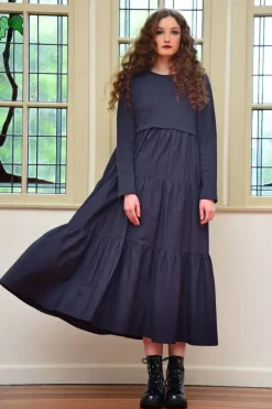 Curate Too Easy Dress In Navy