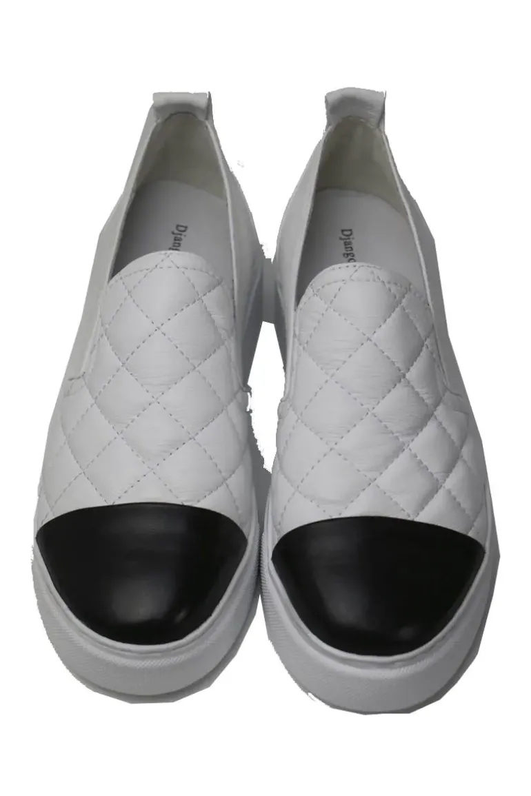 Django And Juliette Yuppy Sneaker In White