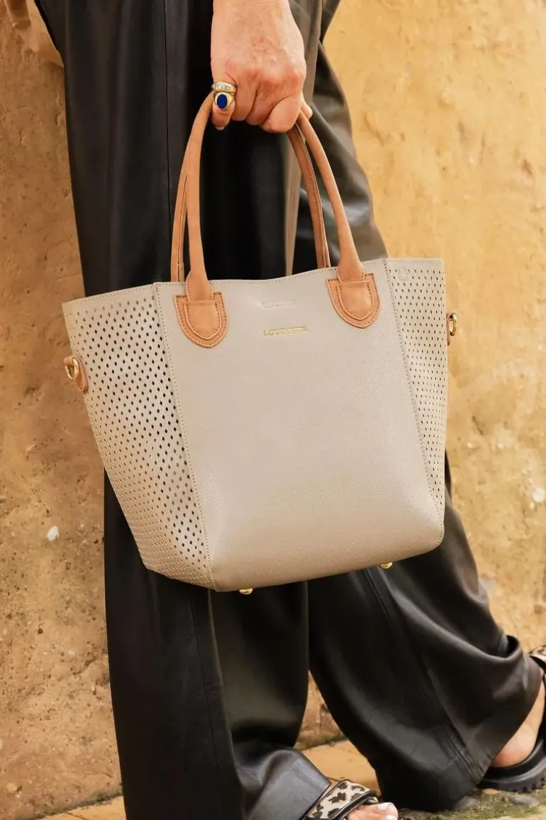 Dublin Tote Bag By Louenhide In Chai