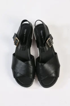 Eamon Sandal By Django & Juliette In Black