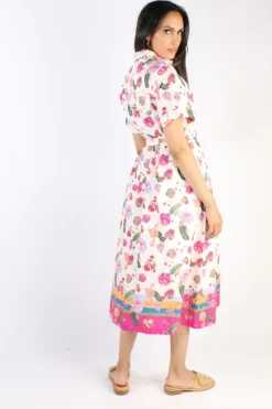 Emily Lovelock Fifties Dress In Ivory