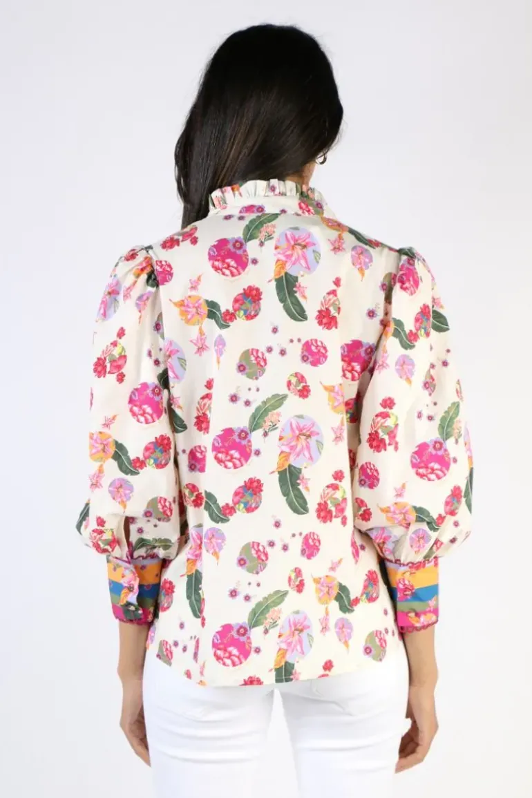 Emily Lovelock Liberty Shirt In Ivory