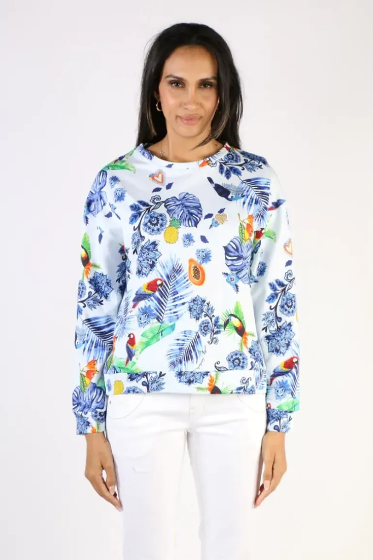 Emily Lovelock Terry Top In White