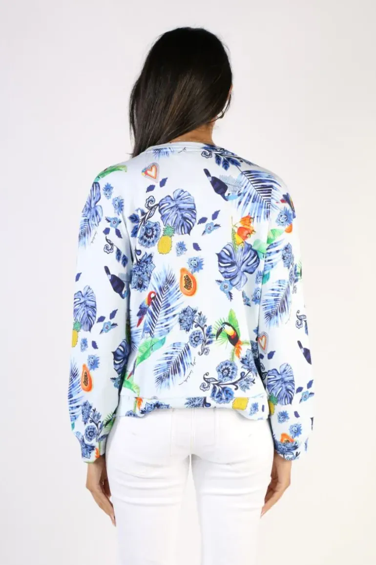 Emily Lovelock Terry Top In White