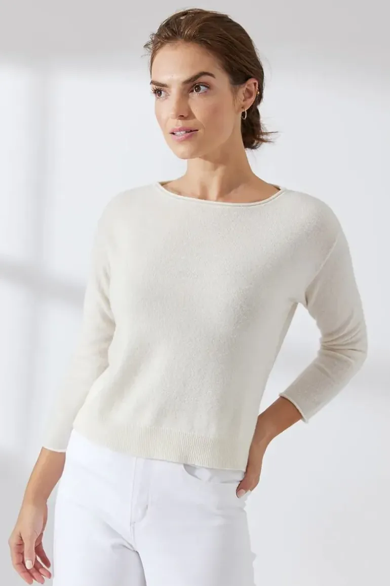 Esme Jumper By Mia Fratino In Ivory