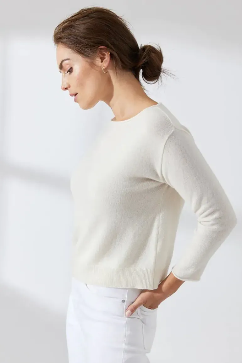 Esme Jumper By Mia Fratino In Ivory