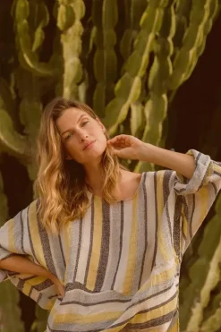Estilo Nerano Top In Yellow