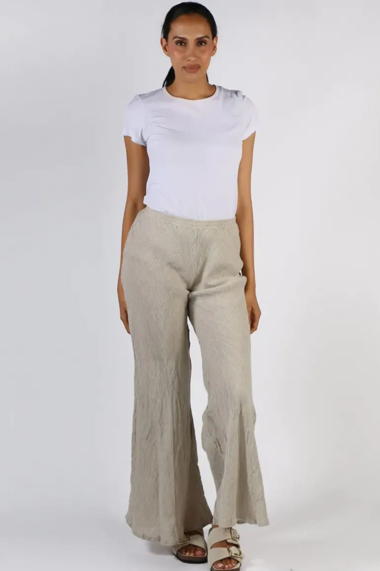 Estilo Novo Flare Pant In Natural