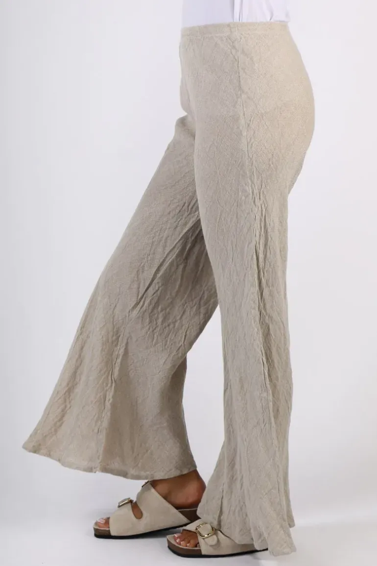 Estilo Novo Flare Pant In Natural