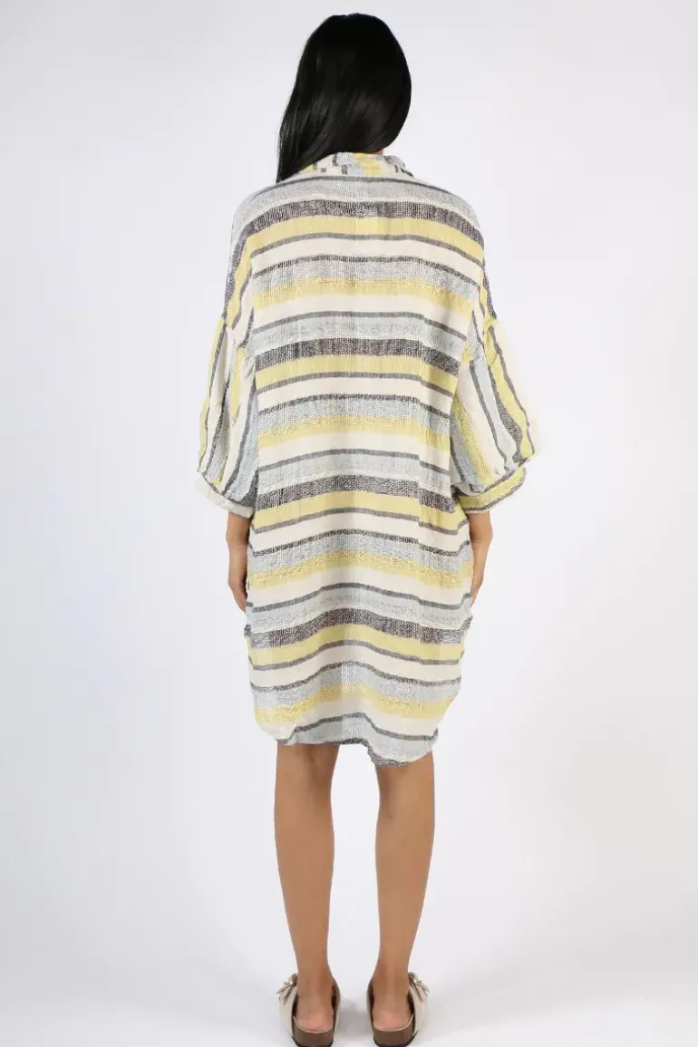 Estlio Sari Midi Dress In Yellow
