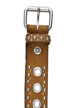 Eyelet Belt By B.Belt In Cognac