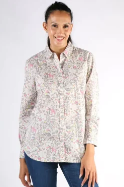 Foil All Class Shirt In Floral Print