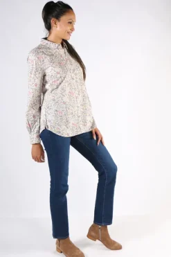 Foil All Class Shirt In Floral Print