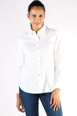 Foil All Class Shirt In White